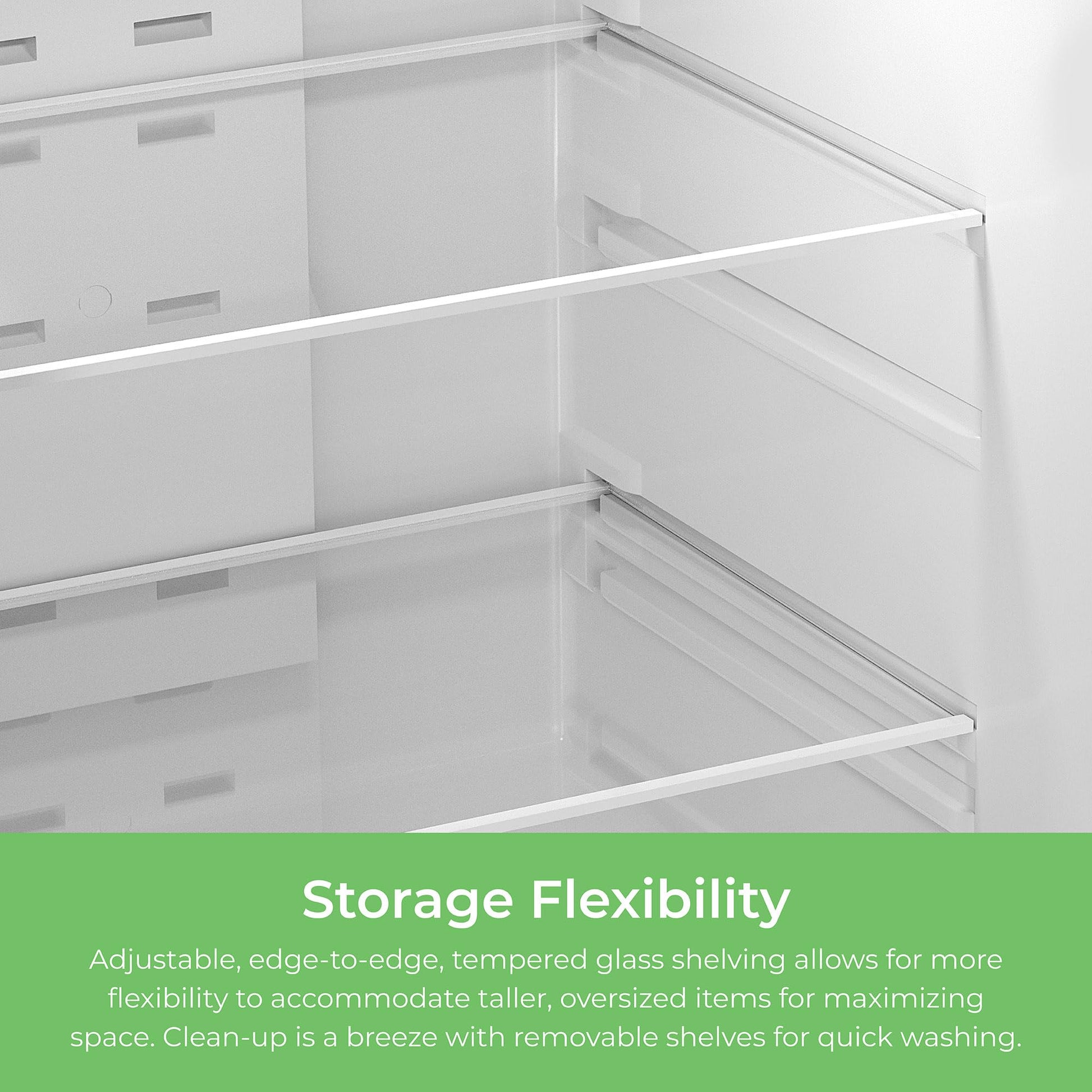 Kenmore 4661349 30" W Top Freezer Refrigerator with Adjustable Glass Shelving, Humidity Control Crispers, Quiet and Energy Efficient Inverter Compressor, Black - CookCave