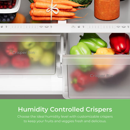 Kenmore 4661349 30" W Top Freezer Refrigerator with Adjustable Glass Shelving, Humidity Control Crispers, Quiet and Energy Efficient Inverter Compressor, Black - CookCave