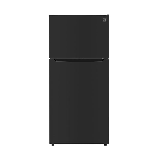 Kenmore 4661359 30" W Top Freezer Refrigerator with Adjustable Glass Shelving, Humidity Control Crispers, Quiet and Energy Efficient Inverter Compressor, Black - CookCave