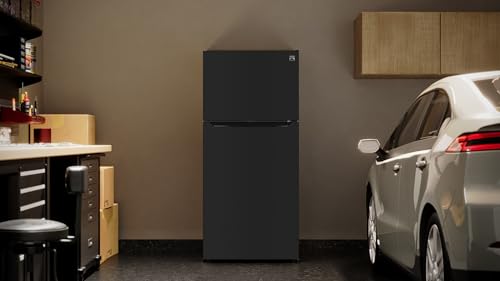 Kenmore 4661359 30" W Top Freezer Refrigerator with Adjustable Glass Shelving, Humidity Control Crispers, Quiet and Energy Efficient Inverter Compressor, Black - CookCave