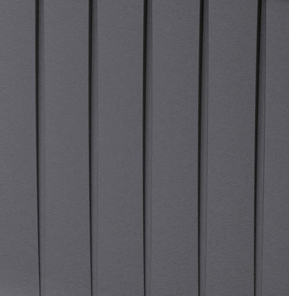 Keter Marvel+ 270L Outdoor 65% recycled Garden Furniture Storage Box Graphite Wood Panel Effect | Fade Free | All Weather Resistant | Safe and Secure | Zero Maintenance | 2 year Warranty - CookCave