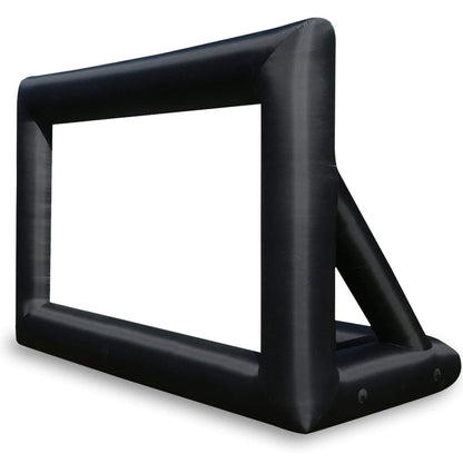 KHOMO GEAR 20 ft Outdoor Projector Screen - Supports Front and Rear Projection - Includes Inflation Fan, Tie-Downs and Storage Bag - Inflatable Projector Screen - CookCave