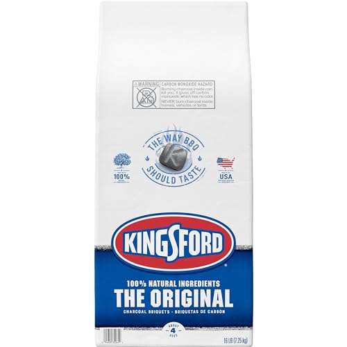 Kingsford Original Charcoal Briquettes, BBQ Charcoal for Grilling, 16 Pounds (Package May Vary) - CookCave