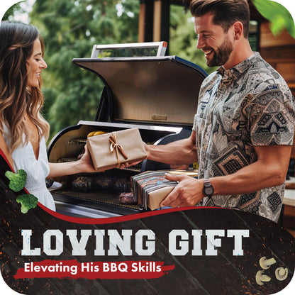 KITCHEN PERFECTION Silicone Smoker Oven Gloves-Extreme Heat Resistant BBQ Gloves-Handle Hot Food Right on Your Grill Fryer & Pit|Waterproof Grilling Cooking Baking Mitts|Superior Value Set +3 Bonuses - CookCave