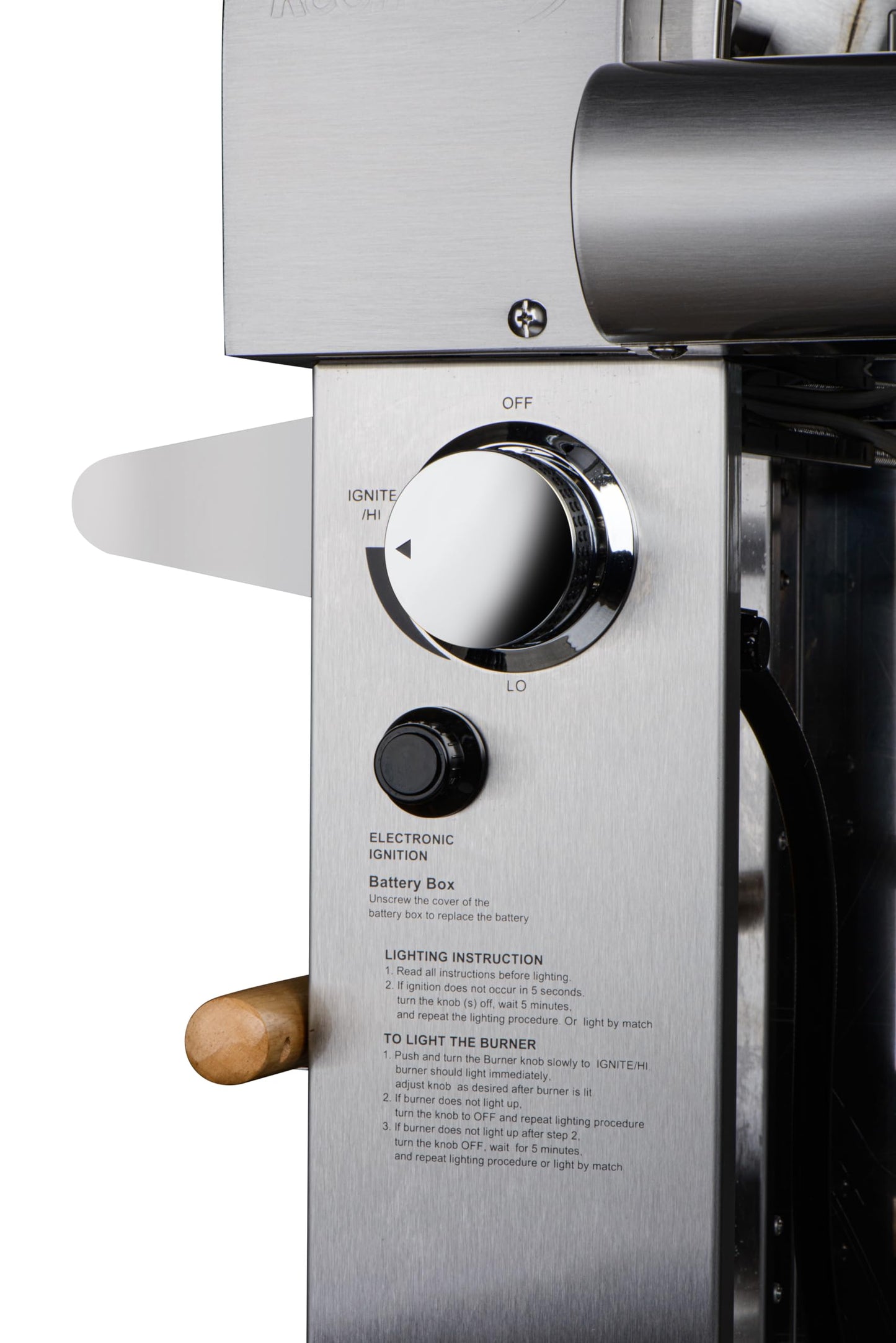 KoolMore KM-OKS-DFPO 32 in. Outdoor Gas and Wood Fired Pizza Oven in Stainless-Steel, Silver - CookCave