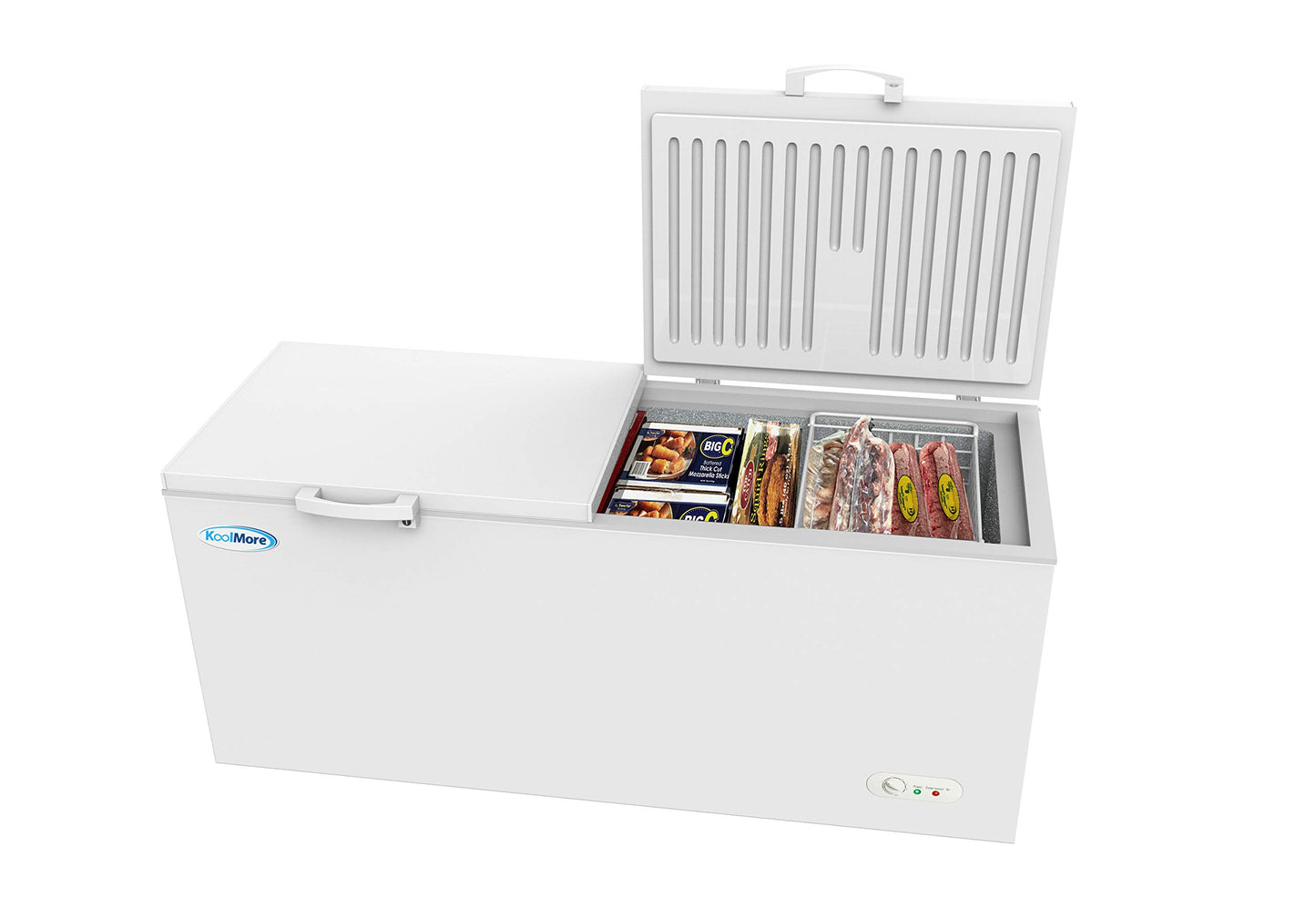 KoolMore SCF-20C Chest Freezer, 20 cu. Ft, White - CookCave