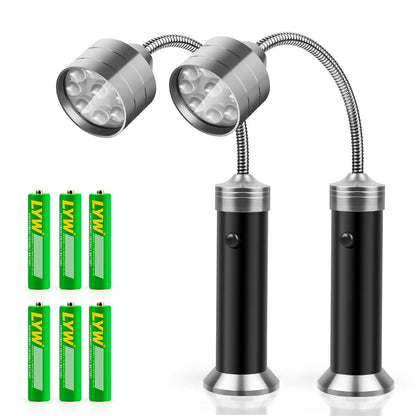 KOSIN Barbecue Grill Light for Outdoor Grill, Super-Bright Led Bbq Lights, Gifts for Men, Traeger Pit Boss Smoker Grill Accessories,Batteries Included - CookCave