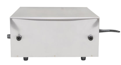 Kratos Commercial Countertop Pizza Oven, Stainless Steel Electric Pizza/Snack Oven with Timer, Fits 12" Pizzas, 120V, 1450 Watts, For Commercial and Home Use - CookCave