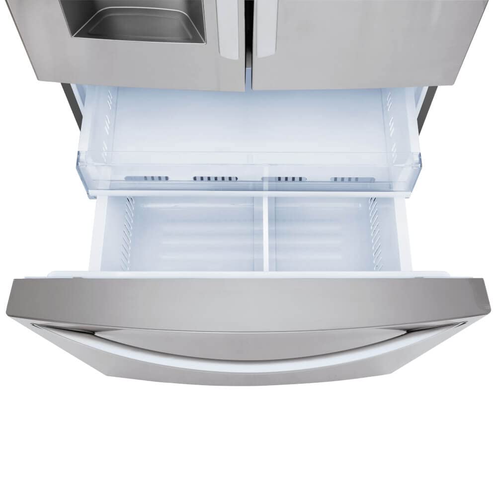 LG LRFS28XBS 27.7 Cu. Ft. Stainless Steel French Door Refrigerator - CookCave