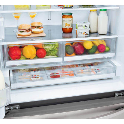 LG LRFS28XBS 27.7 Cu. Ft. Stainless Steel French Door Refrigerator - CookCave