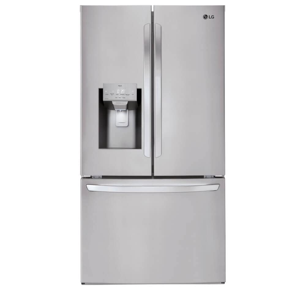 LG LRFS28XBS 27.7 Cu. Ft. Stainless Steel French Door Refrigerator - CookCave