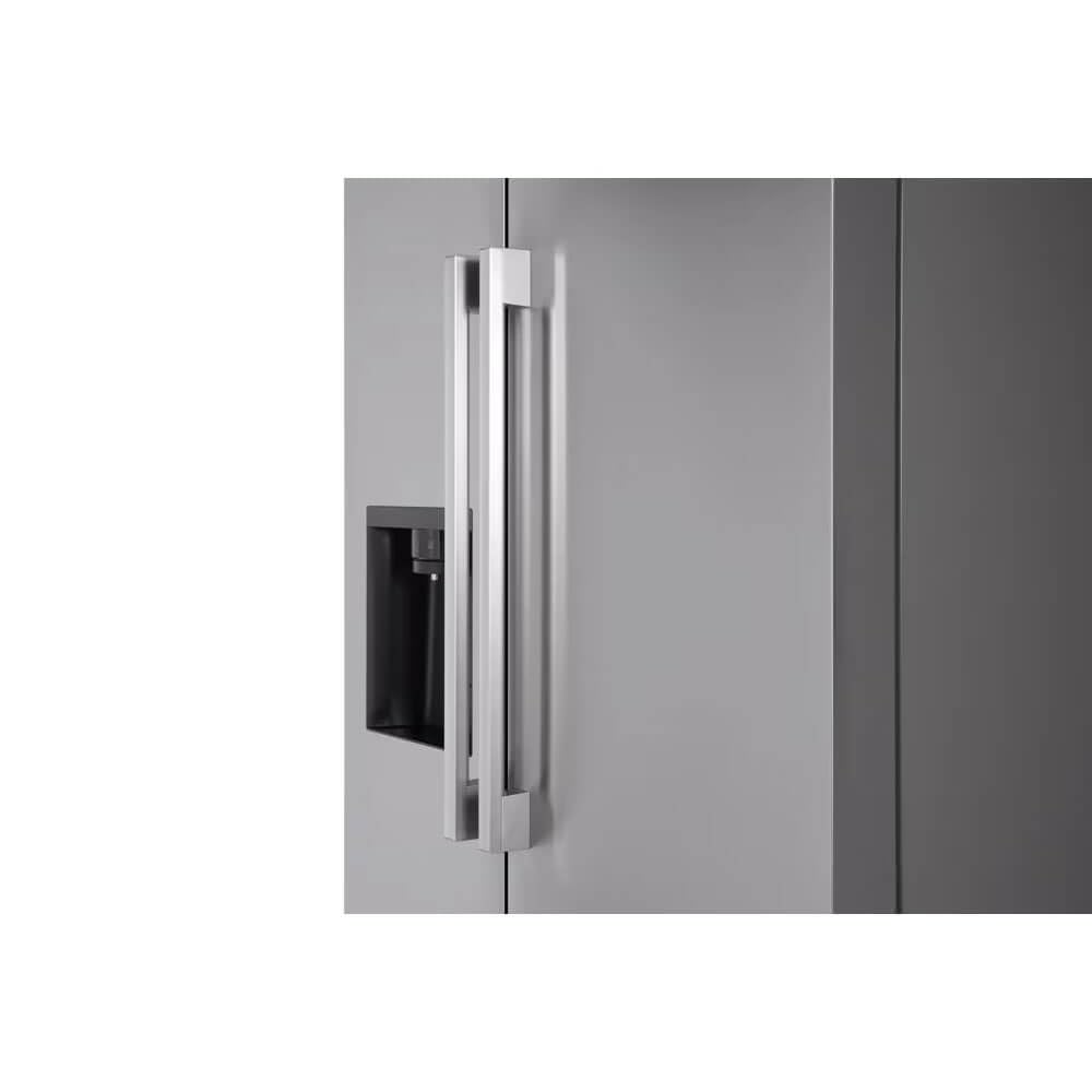 LG LS27T3230S 27 Cu. Ft. Stainless Side-by-Side Smart Refrigerator - CookCave