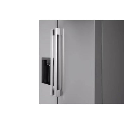 LG LS27T3230S 27 Cu. Ft. Stainless Side-by-Side Smart Refrigerator - CookCave