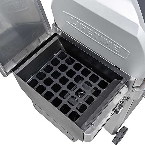 Lifetime Gas Grill and Wood Pellet Smoker Combo, WiFi and Bluetooth Control Technology - CookCave