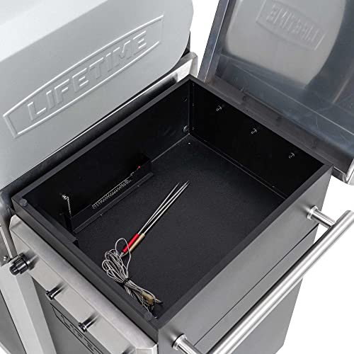 Lifetime Gas Grill and Wood Pellet Smoker Combo, WiFi and Bluetooth Control Technology - CookCave