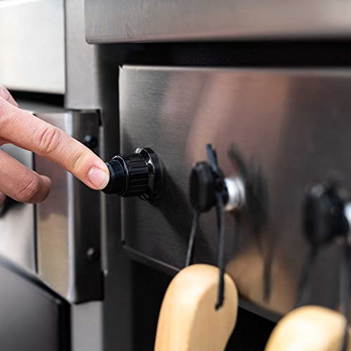 Lifetime Gas Grill and Wood Pellet Smoker Combo, WiFi and Bluetooth Control Technology - CookCave