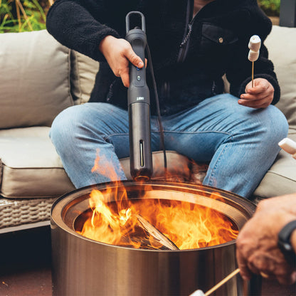 Looftlighter Pro - Electric Charcoal Starter & Fire Lighter with HyperBoost, Superheated Air Technology, 1400°F in 60 Seconds, for BBQ Grills, Smokers & Fireplaces - CookCave