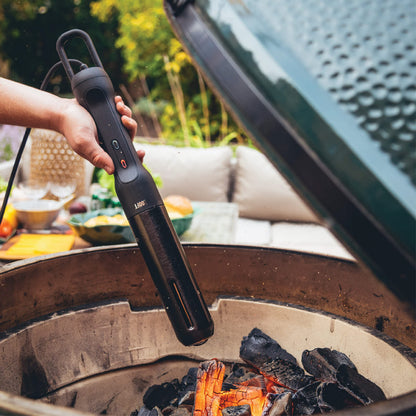 Looftlighter Pro - Electric Charcoal Starter & Fire Lighter with HyperBoost, Superheated Air Technology, 1400°F in 60 Seconds, for BBQ Grills, Smokers & Fireplaces - CookCave