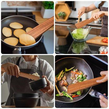 LorisArm 9.8″ Acacia Wooden Mini Spatula, Small Kitchen/Outdoor Spatula Turner, Egg Scraper, Flat Wooden Turner, Wood Cooking Utensil, Wood Flipper, Spatulas for Flipping, Serving, Scraping & Turning. - CookCave