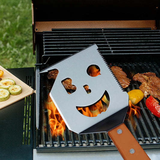 M-HHonger BBQ Gift for Men Dad Husband, Fathers Day Birthday Gifts, 7 in 1 Grill Spatula, Fun BBQ Accessories, Funny Grill Spatula for Outdoor Cooking, Outdoor Cooking Camping Multifunctional Tool - CookCave