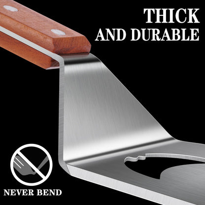 M-HHonger BBQ Gift for Men Dad Husband, Fathers Day Birthday Gifts, 7 in 1 Grill Spatula, Fun BBQ Accessories, Funny Grill Spatula for Outdoor Cooking, Outdoor Cooking Camping Multifunctional Tool - CookCave