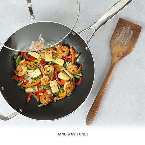 Martha Stewart Bainford 4-Piece Wooden Kitchen Tool Set - Walnut - CookCave