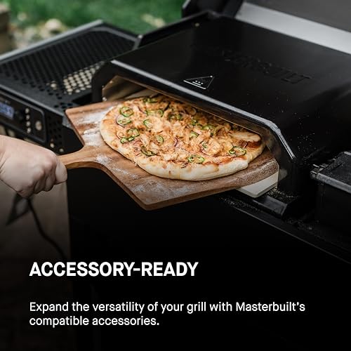 Masterbuilt AutoIgnite 545 Digital Charcoal Grill and Smoker Combo for Easy Grilling, Digital Control, App, Sear Plate, Mini Hopper and 545 BBQ Cooking Square In. in Black - CookCave