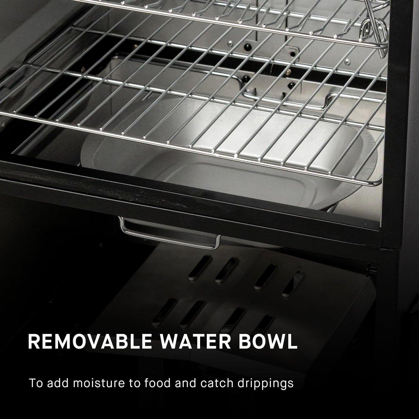 Masterbuilt® 40-inch ThermoTemp Propane Gas Vertical BBQ Smoker with Analog Temperature Control and 960 Cooking Square Inches in Black, Model MB20051316 - CookCave