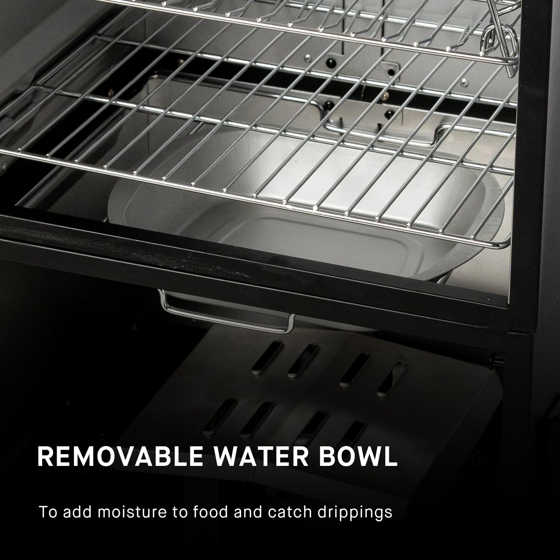 Masterbuilt® 40-inch ThermoTemp Propane Gas Vertical BBQ Smoker with Analog Temperature Control and 960 Cooking Square Inches in Black, Model MB20051316 - CookCave