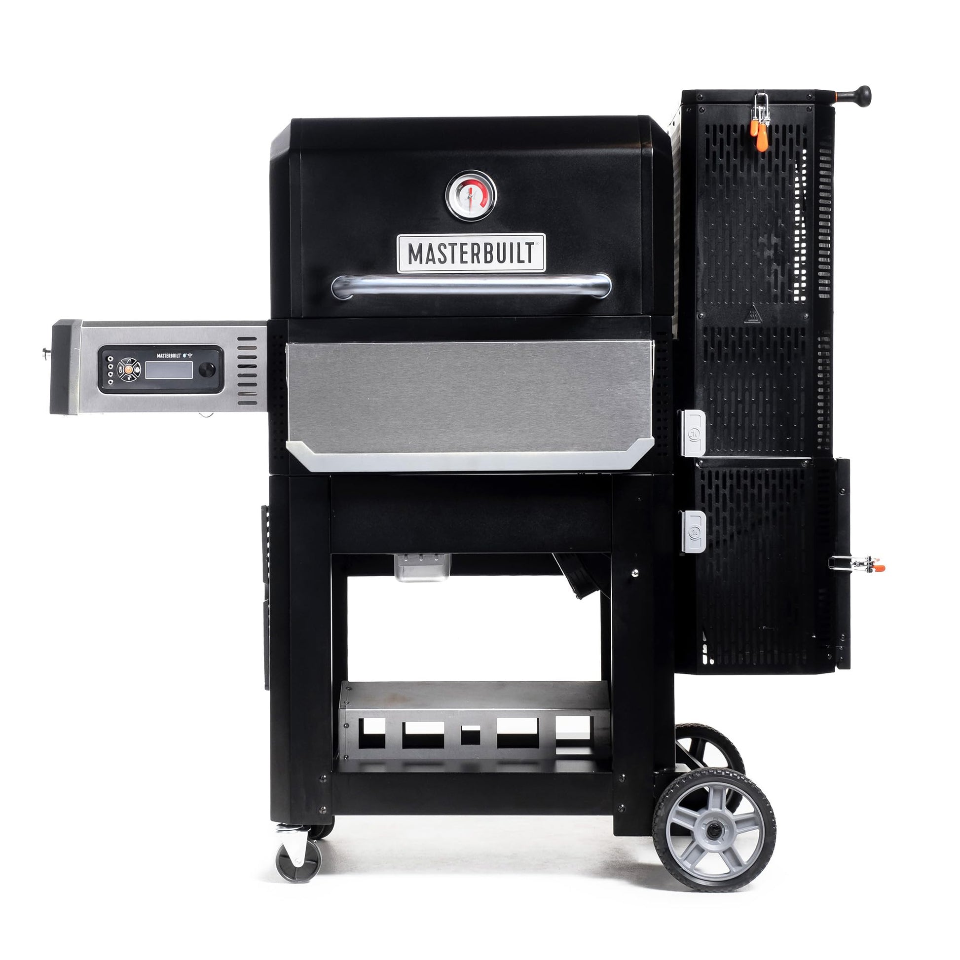 Masterbuilt® Gravity Series® 800 Digital Charcoal Grill, Griddle and Smoker with Digital Control, App Connectivity and 800 Cooking Square Inches in Black, Model MB20040221 - CookCave