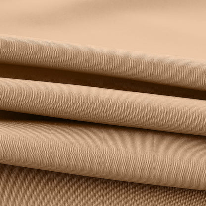 MASTERCANOPY Patio Umbrella 7.5 ft Replacement Canopy for 6 Ribs-Beige Canopy Only - CookCave