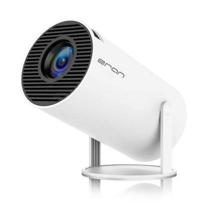 Mini Projector, HY300 PRO Portable Projector, Support 4K 1080P with Dual-Band WIFI6 5G Wireless 5.2 Bluetooth Android 11, 180° Rotatable, Auto Keystone Correction, 35"-130" Screen Video Projector - CookCave