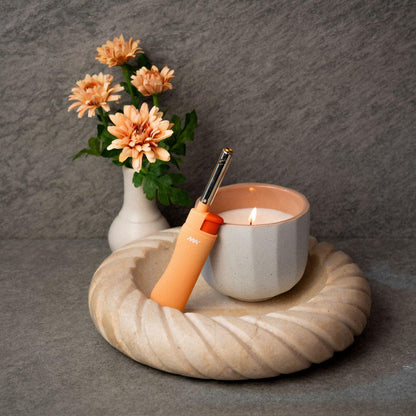 MK Candle Lighter, Butane Refillable Wind-Resistant Flame, 5-Pack for BBQ, Camping, Outdoor Use (Pastel-5pc) - CookCave