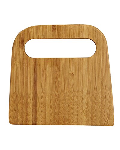 Mrs. Anderson’s Baking Bench Dough Scraper, Natural Bamboo 5.91" x 5.63" - CookCave