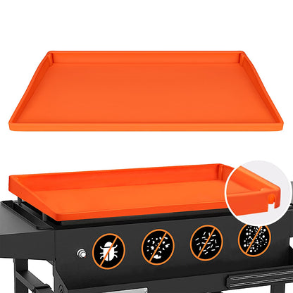 NancyL 36 Inch Silicone Griddle Cover for Blackstone, Full-Wrap 36" Griddle Mat Protective Grill for Blackstone Protector Accessories Kit, Protect from Rust, Rodents, Insects, Debris - CookCave