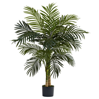 Nearly Natural 4ft. Golden Cane Palm Artificial Tree - CookCave