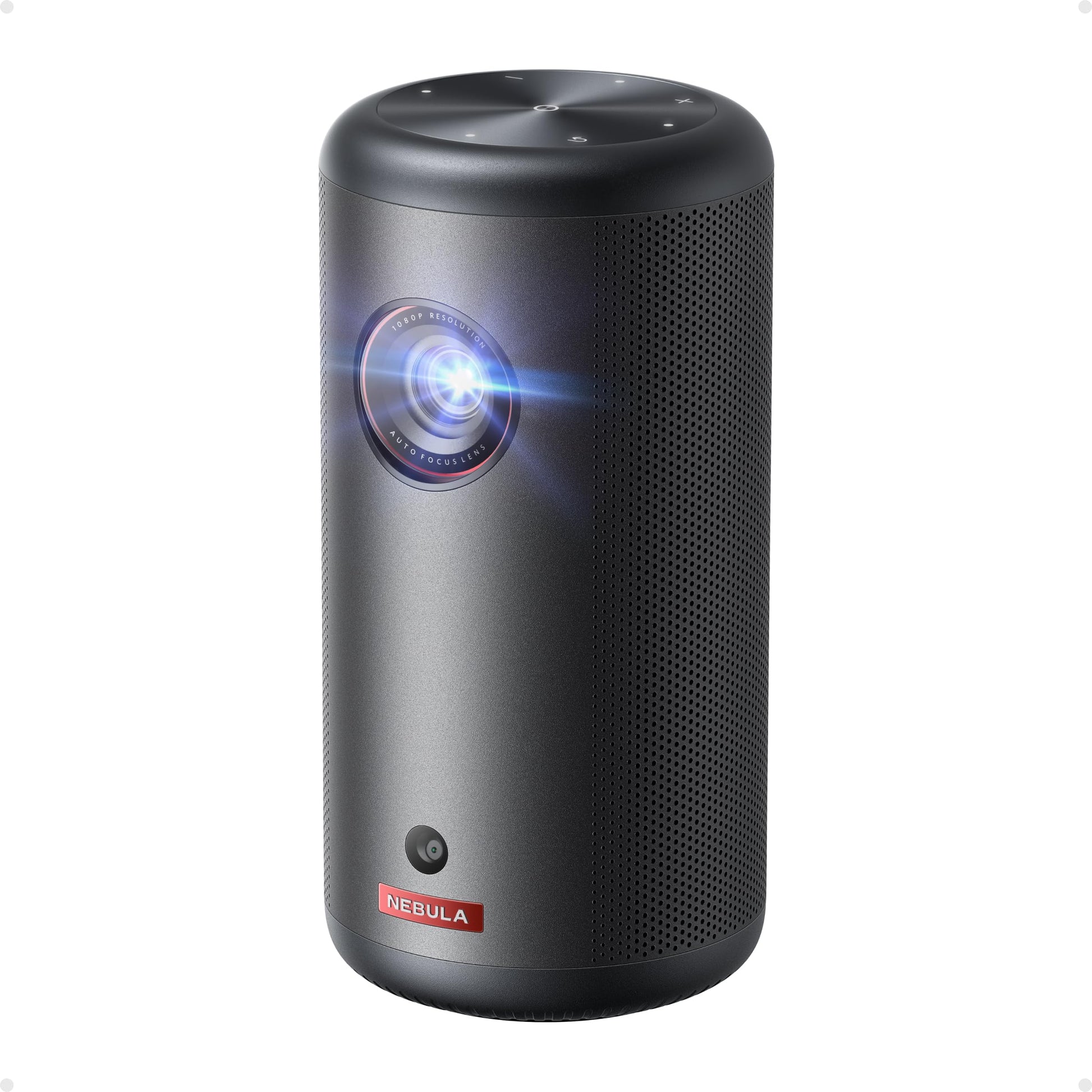 NEBULA Capsule 3 GTV Projector, Netflix Officially Licensed, 1080P Smart Mini Projector with Wi-Fi, 2.5 Hours of Playtime, 120-Inch Display, Dolby Digital, Ultra Portable for Any Space - CookCave