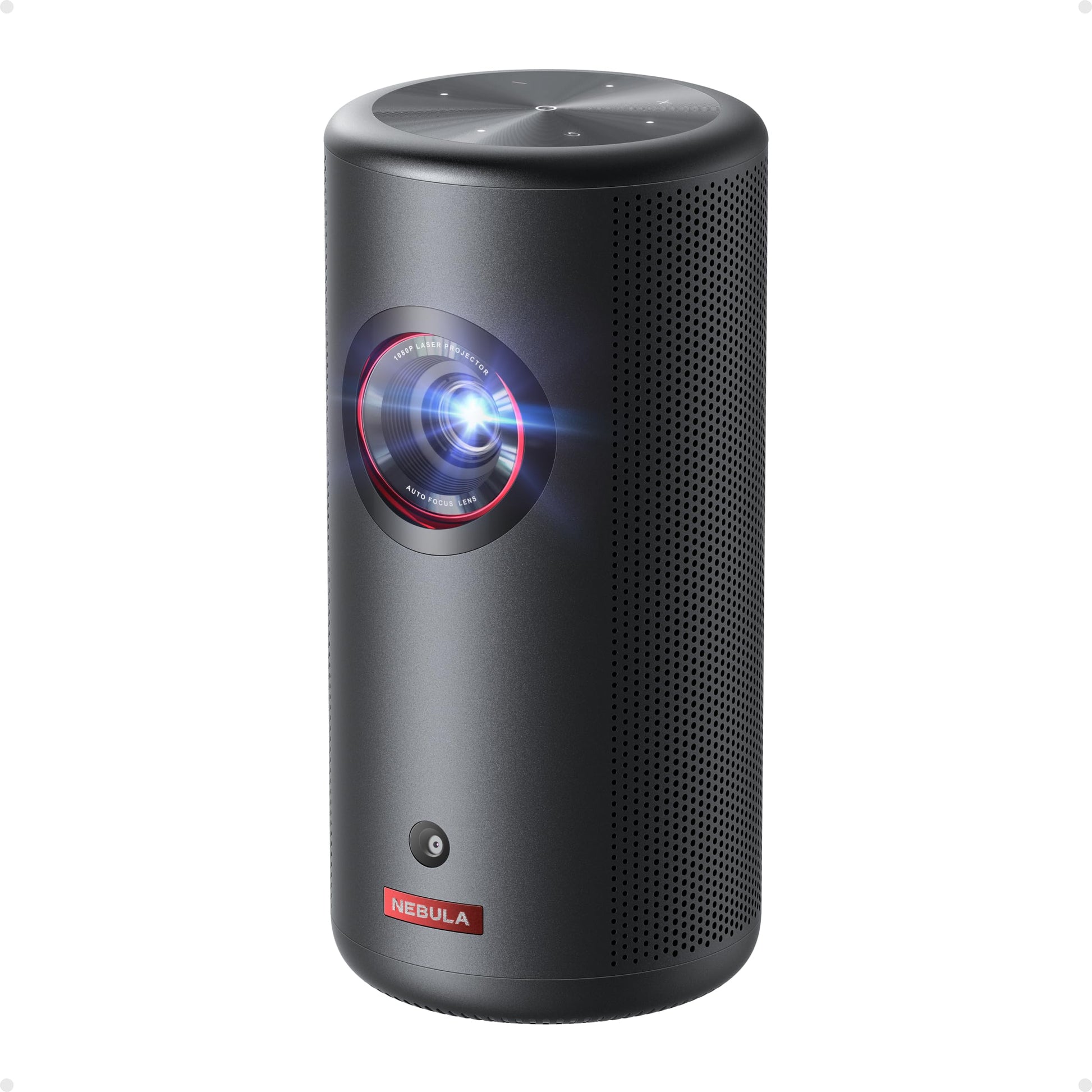 NEBULA Capsule 3 Laser Projector, Upgraded with Google TV and Official Netflix, Mini Smart TV Projector with Wi-Fi, Outdoor Portable Projector, Dolby Digital, 120-Inch Screen, 2.5H Built-In Battery - CookCave