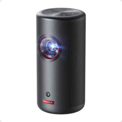 NEBULA Capsule 3 Laser Projector, Upgraded with Google TV and Official Netflix, Mini Smart TV Projector with Wi-Fi, Outdoor Portable Projector, Dolby Digital, 120-Inch Screen, 2.5H Built-In Battery - CookCave