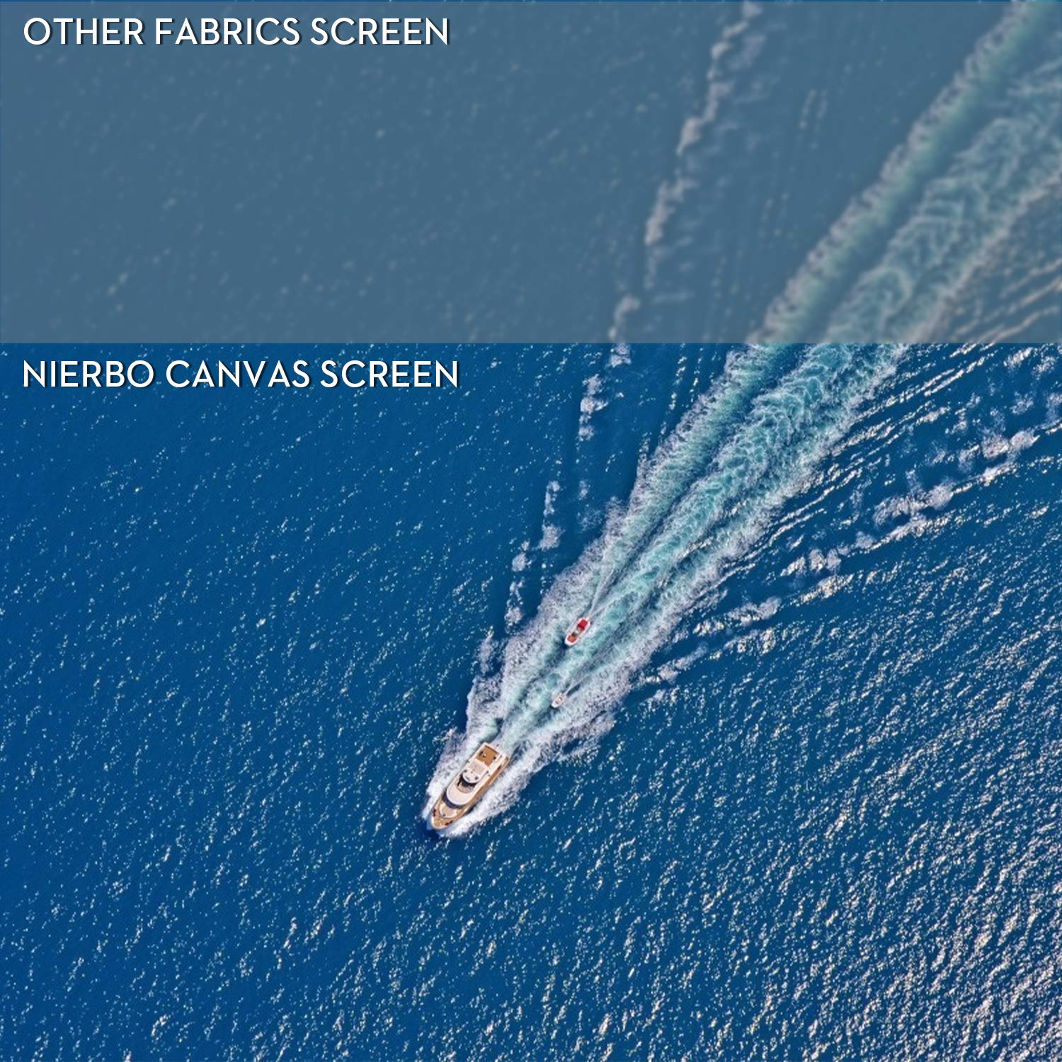 NIERBO Huge Large Projector Screen 300 inch of Thick Canvas Material 16:9 Projection Movies Screen Outdoor Projection Screen for Church School Home Indoor 1.6 Gain Not Include Mount - CookCave