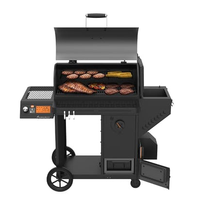 Oklahoma Joe's® Tahoma™ 900 Auto-Feed Charcoal Smoker & Grill w/Wi-Fi - 25203114 - CookCave