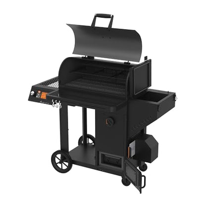 Oklahoma Joe's® Tahoma™ 900 Auto-Feed Charcoal Smoker & Grill w/Wi-Fi - 25203114 - CookCave