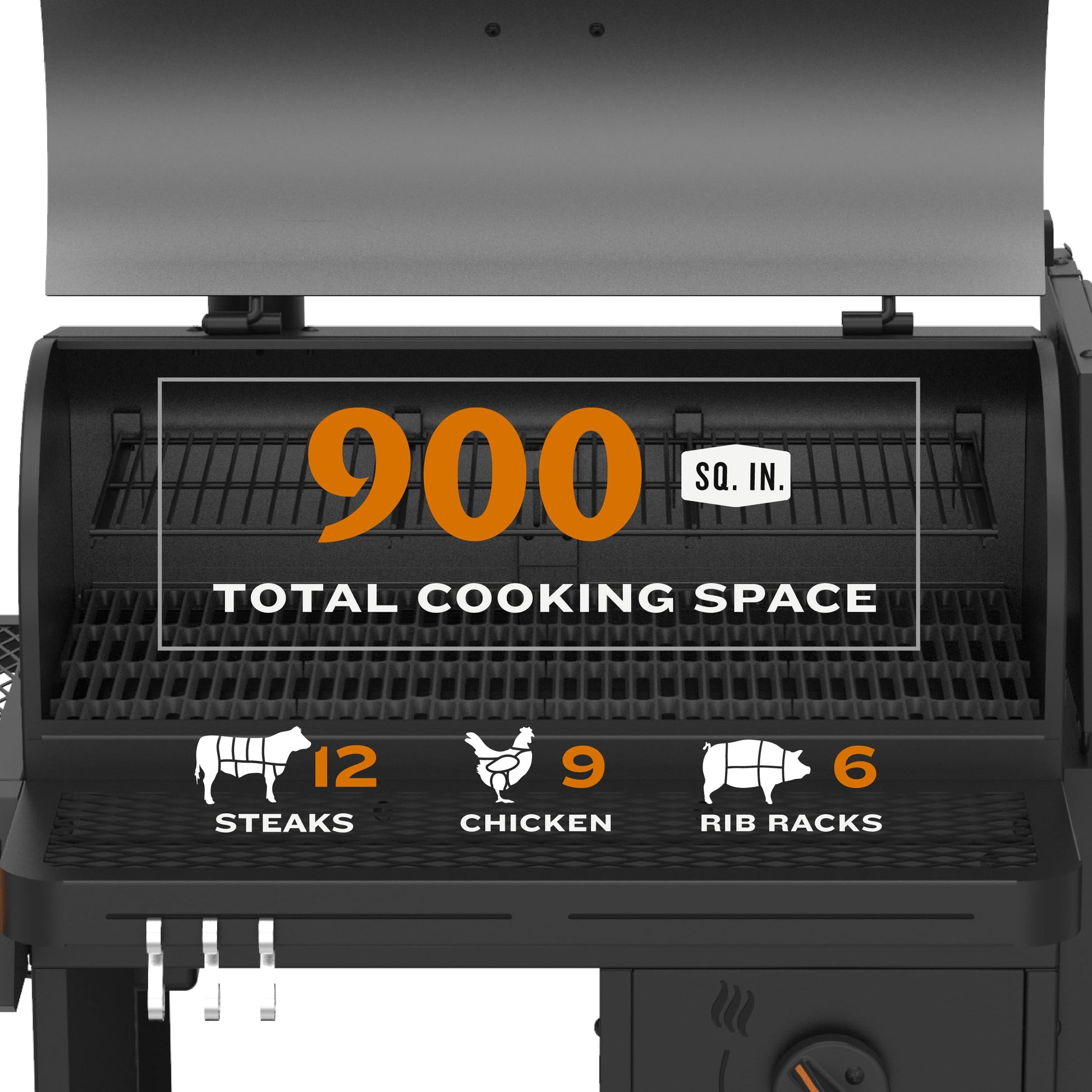Oklahoma Joe's® Tahoma™ 900 Auto-Feed Charcoal Smoker & Grill w/Wi-Fi - 25203114 - CookCave
