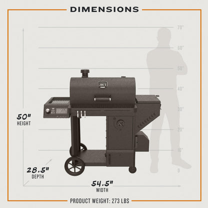 Oklahoma Joe's® Tahoma™ 900 Auto-Feed Charcoal Smoker & Grill w/Wi-Fi - 25203114 - CookCave