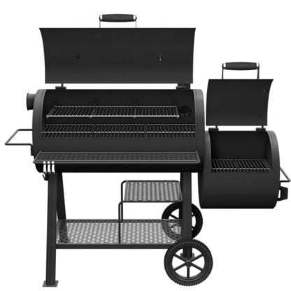 Oklahoma Joes® Highland Offset Reverse Flow Smoker and Grill - 24203003 - CookCave