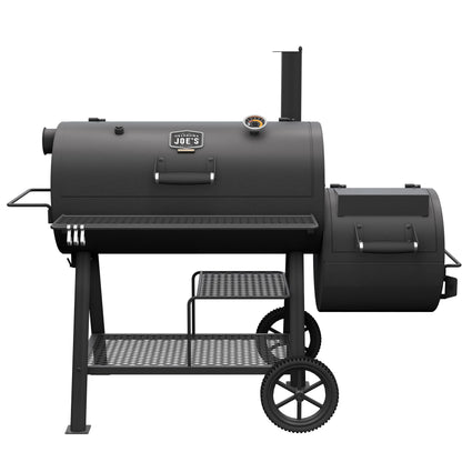 Oklahoma Joes® Highland Offset Reverse Flow Smoker and Grill - 24203003 - CookCave