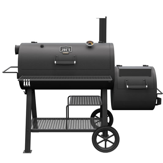 Oklahoma Joes® Highland Offset Reverse Flow Smoker and Grill - 24203003 - CookCave