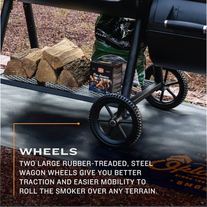 Oklahoma Joes® Highland Offset Reverse Flow Smoker and Grill - 24203003 - CookCave