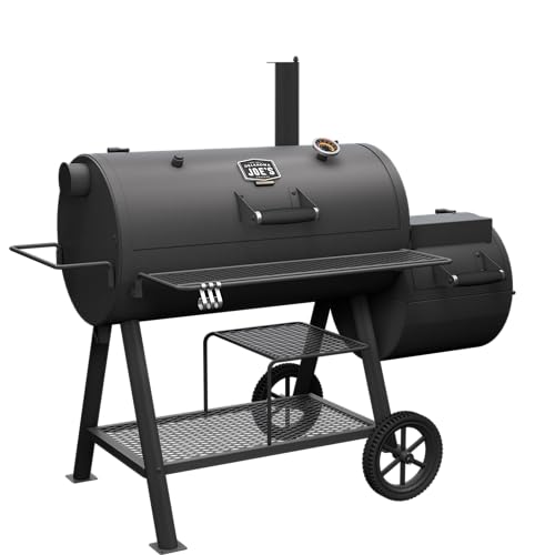 Oklahoma Joes® Highland Offset Reverse Flow Smoker and Grill - 24203003 - CookCave