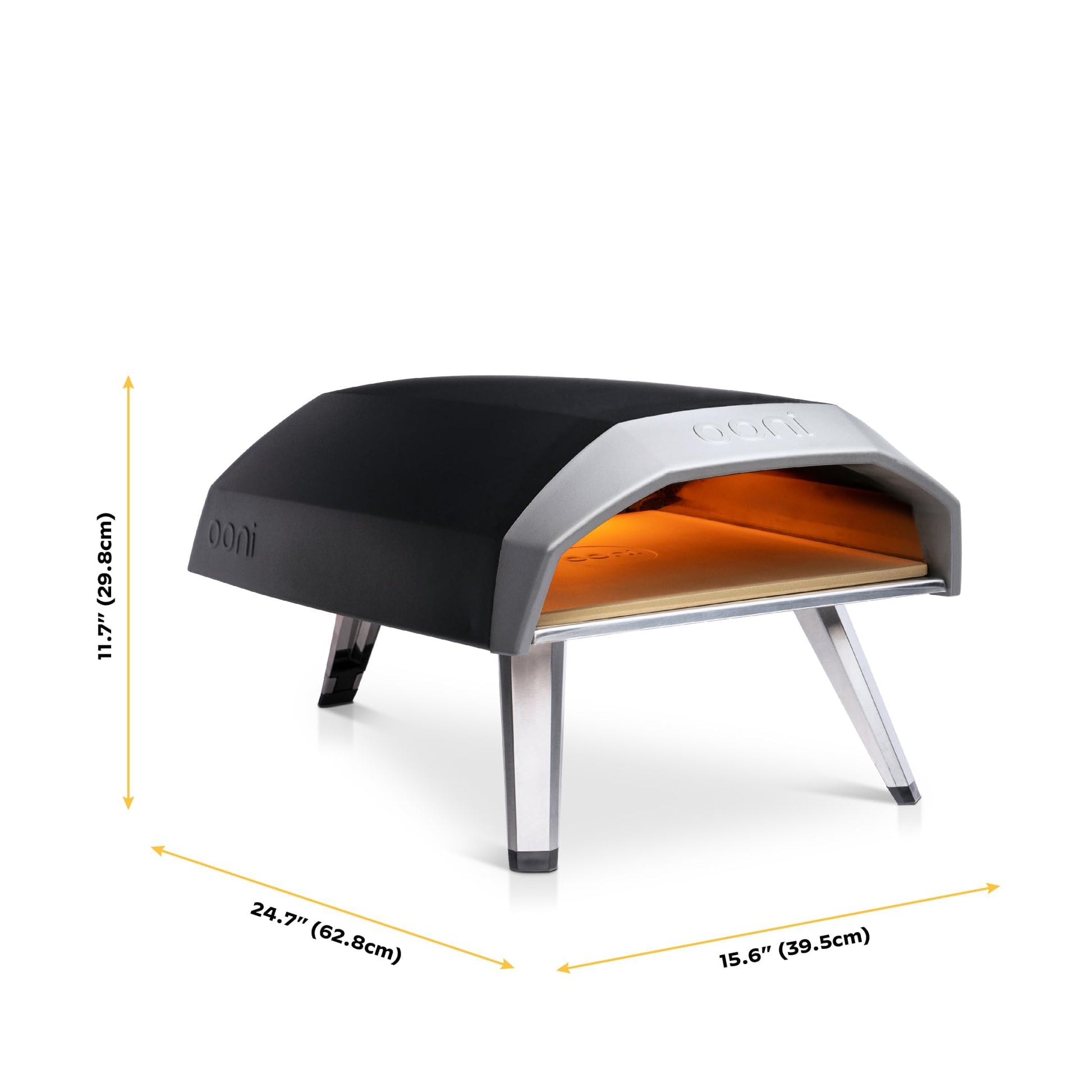 Ooni Koda 12 Gas Pizza Oven – 28mbar Propane Outdoor Portable Oven For Fire and Stonebaked 12 Inch Pizzas in 60 Seconds, With Gas Hose & Regulator - CookCave